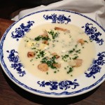 Jerusalem artichoke soup