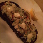 Crab toast