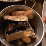 Aubergine tempura