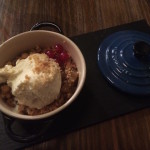 Apple crumble