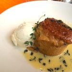 Honey & thyme pudding