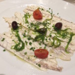 Seabass carpaccio