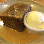 Sticky toffee pudding